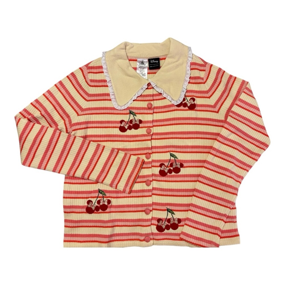 New w/tags Disney  Her Universe Sweater with Minnie Mouse Cherries Size 1x